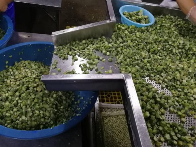 Chinese leveren de beste kwaliteit en goede prijs IQF diepgevroren groente hele okra gumbo 5