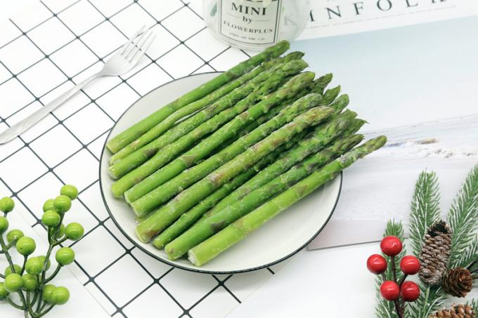 Asperges Speers Asperges Asperges Bevroren groenten IQF Bevroren groene asperges Zaden een kwaliteit Bulk verpakking Asperges Prijs 0