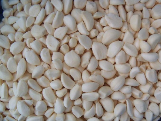 Fabrieksprijs voor populaire producten Witte kleur BRC HACCP-certificaten Diepgevroren groenten IQF Biologische knoflook 1