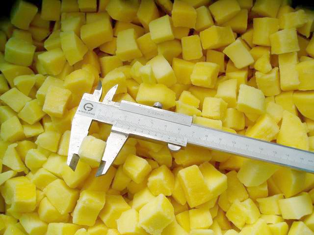 Bevroren mango's 1