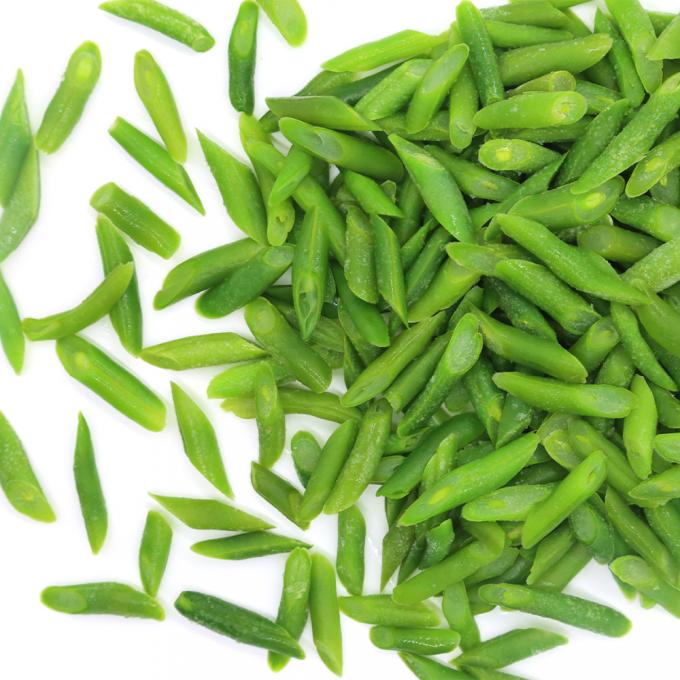 China Fabrieksverkoop Direct Diepgevroren Groente IQF Diepgevroren Sperziebonen Gesneden OEM of ODM Design 1