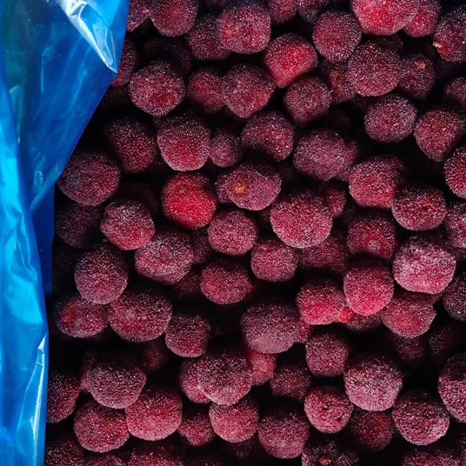Diepgevroren IQF-fruit Rood Ronde Yangmei (Chinese kers) Fabrieksprijs Bulk Diepgevroren Wasbes 4