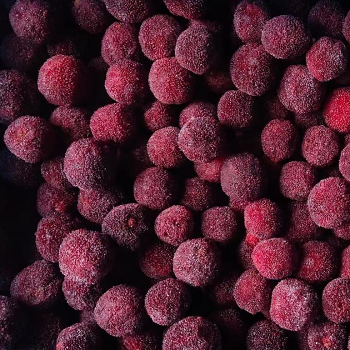Diepgevroren IQF-fruit Rood Ronde Yangmei (Chinese kers) Fabrieksprijs Bulk Diepgevroren Wasbes 5