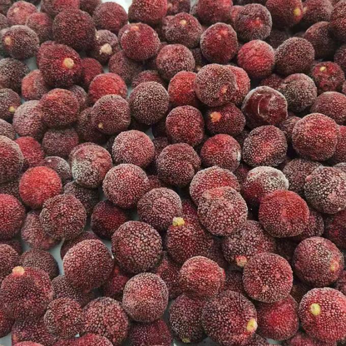 Diepgevroren IQF-fruit Rood Ronde Yangmei (Chinese kers) Fabrieksprijs Bulk Diepgevroren Wasbes 6