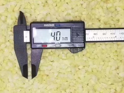 Sinocharm HALAL KOSHER Verse 4*4mm Chinese IQF Gesneden Gember Leverancier 1kg Diepgevroren Gember voor Specerijen 0