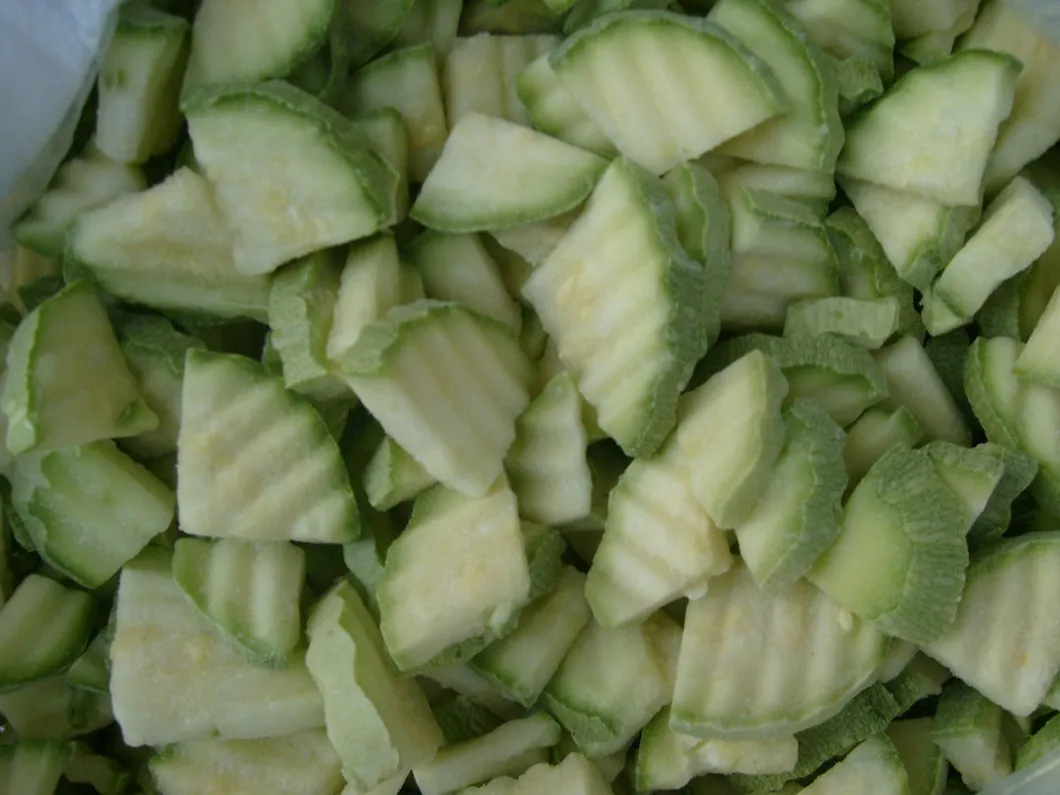 Diepvriesgroenten voor uw horecabedrijf, perfect voor uw foodservicebehoeften: courgette 0