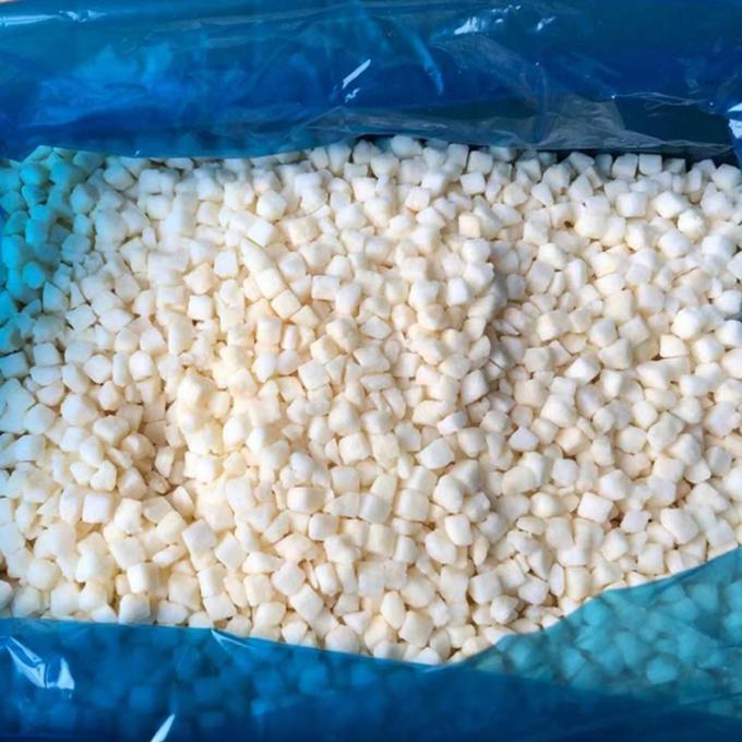China Origin IQF Vers Versgevroren In Blokjes Gesneden Perenblokjes 10x10mm Goede Prijs Diepvriesfruit Sneeuwpeer In Blokjes 3