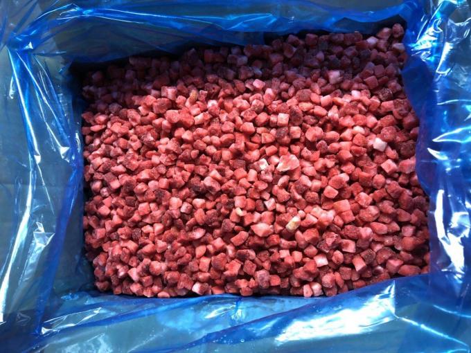 Nieuwe oogst Goede kwaliteit Iqf Bevroren Strawberry Diced Bevroren Strawberry Dices uit China 3