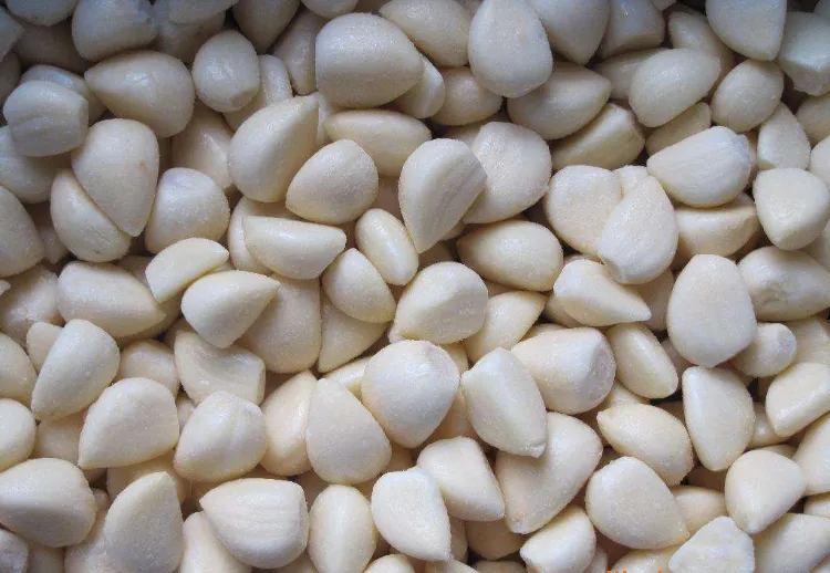 Krijg de beste bevroren groenten bevroren IQF geschilde knoflook teentjes en puree tegen concurrerende prijzen 1