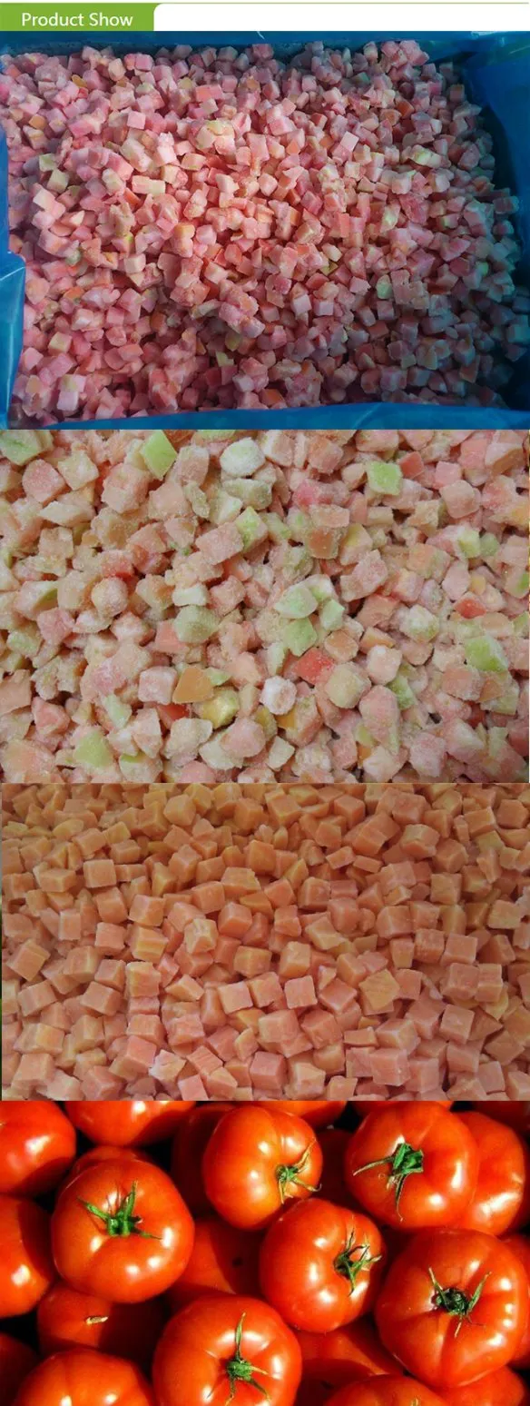 Ontdek de Voordelen van Diepvriesfruit voor Uw Zakelijke Behoeften Tomatendobbelstenen 0