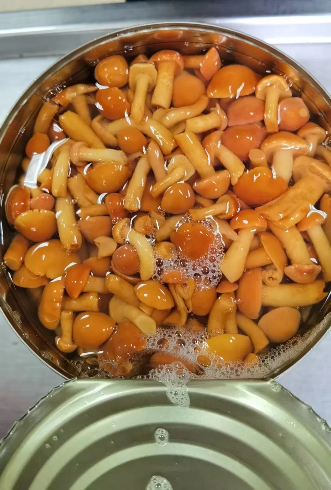 Heerlijke Diepgevroren Paddestoelen Perfect voor Uw Zakelijke Behoeften Nameko in Pekel 0