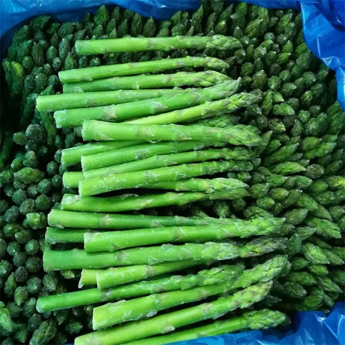 Fabrieksgecertificeerde kwaliteitsproductie IQF Bevroren asperges 0