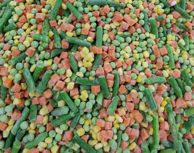 California Mixed Vegetables IQF 3-Way Bevroren Gehele Ingredi&euml;nten BRC HALAL HACCP Gecertificeerd Vers Ma&iuml;s Cube Gesneden Fruit Wortel) 2