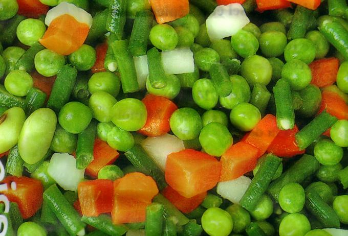 California Mixed Vegetables IQF 3-Way Bevroren Gehele Ingredi&euml;nten BRC HALAL HACCP Gecertificeerd Vers Ma&iuml;s Cube Gesneden Fruit Wortel) 3